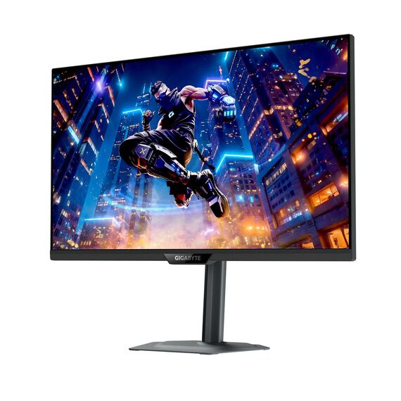 GIGABYTE M27UP 27” 4K UHD Gaming Monitor - Dual Mode (4K 160Hz or FHD 320Hz), 3840 x 2160, 1ms, 350 cd/m², FreeSync Premium Pro, DisplayHDR400, HDMI 2.1, Displayport 1.4 - Monitors - Monitors & Mounts - Techbox