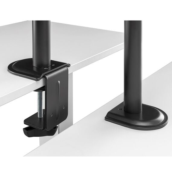 Maclean MC-753N LCD Monitor Desk Mount 17-32" 9kg VESA 75x75 100x100 Single Arm Extendable Adjustable | Techbox