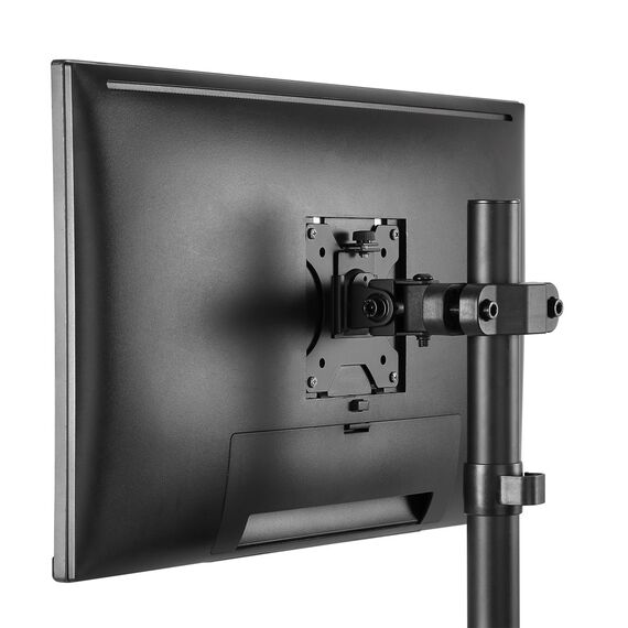 Maclean MC-983 LED LCD Monitor Pole Mount Bracket 8kg Holder Pipe Tube Diameter 28-60mm 17-32'' Screen | Techbox