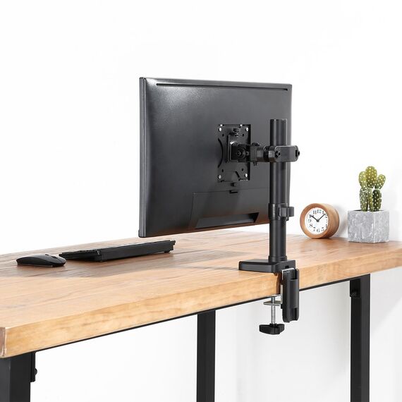 Maclean MC-983 LED LCD Monitor Pole Mount Bracket 8kg Holder Pipe Tube Diameter 28-60mm 17-32'' Screen | Techbox