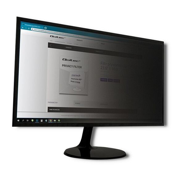 Qoltec 51052 Privacy filter 15.6" | 16:9 | Techbox