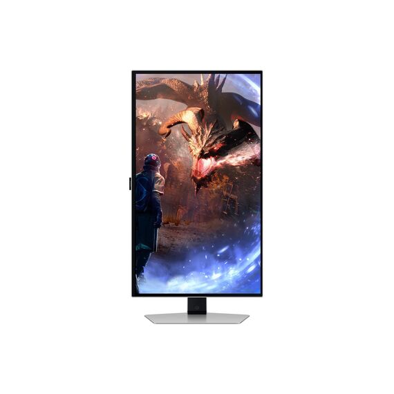 Samsung G60SD computer monitor 68.6 cm (27") 2560 x 1440 pixels Quad HD OLED Silver | Techbox