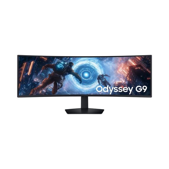 Samsung G91F computer monitor 124.5 cm (49") 5120 x 1440 pixels Dual QHD LCD Black - Monitors - Monitors & Mounts - Techbox