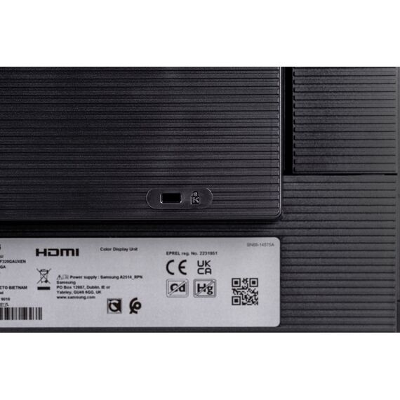 Samsung S24F320GAU computer monitor 61 cm (24") 1920 x 1080 pixels Full HD LCD Black - Monitors - Monitors & Mounts - Techbox