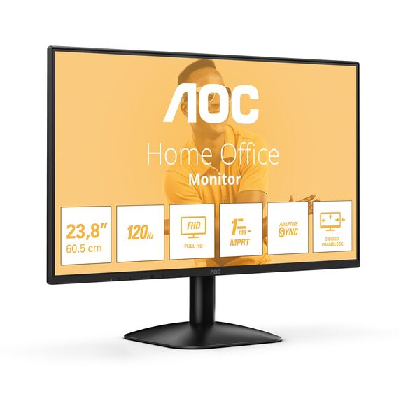 AOC 24B31H LED display 60.5 cm (23.8") 1920 x 1080 pixels Full HD Black | Techbox