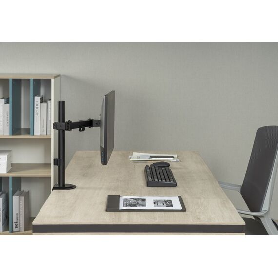 Gembird MA-D1-03 monitor mount / stand 81.3 cm (32") Desk Black | Techbox