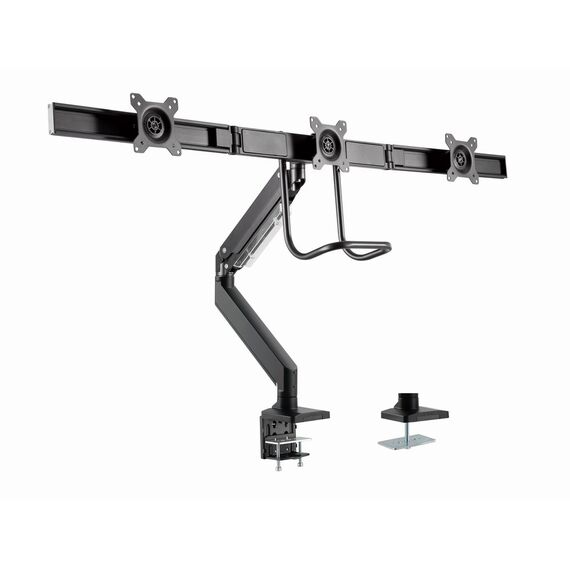 Gembird MA-DA3-03 monitor mount / stand 68.6 cm (27") Desk Black - Stands & Accessories - Monitors & Mounts - Techbox