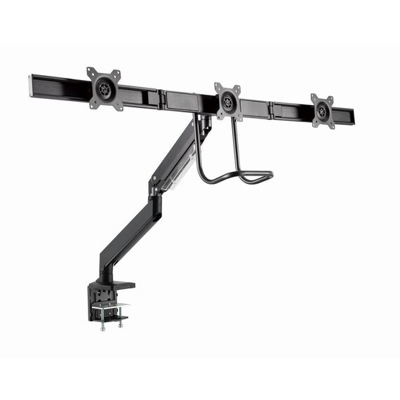 Gembird MA-DA3-03 monitor mount / stand 68.6 cm (27") Desk Black - Stands & Accessories - Monitors & Mounts - Techbox