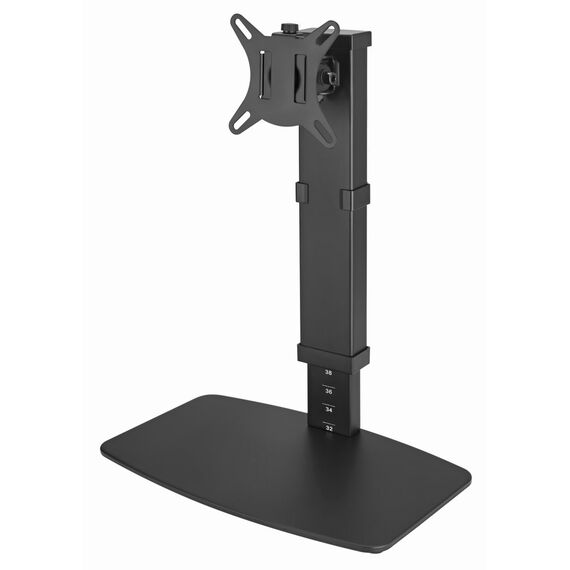 Gembird MS-D1ST-02 Height adjustable full-motion monitor desk stand, 17"-32", black - Stands & Accessories - Monitors & Mounts - Techbox