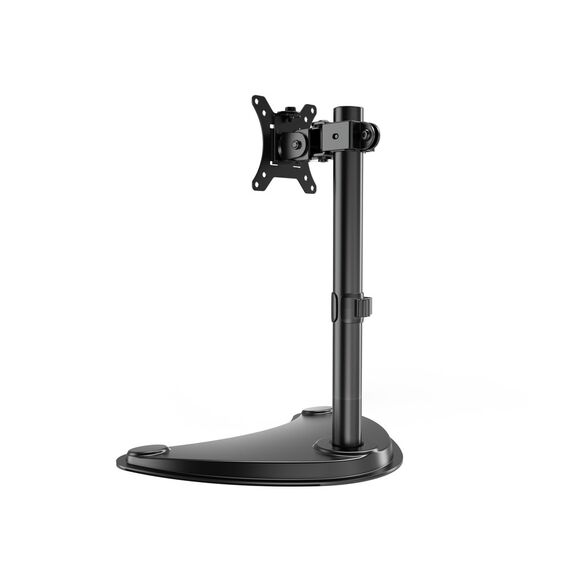 Gembird MS-D1ST-04 Monitor desk stand (rotate, tilt, swivel), 13”-32”, black | Techbox