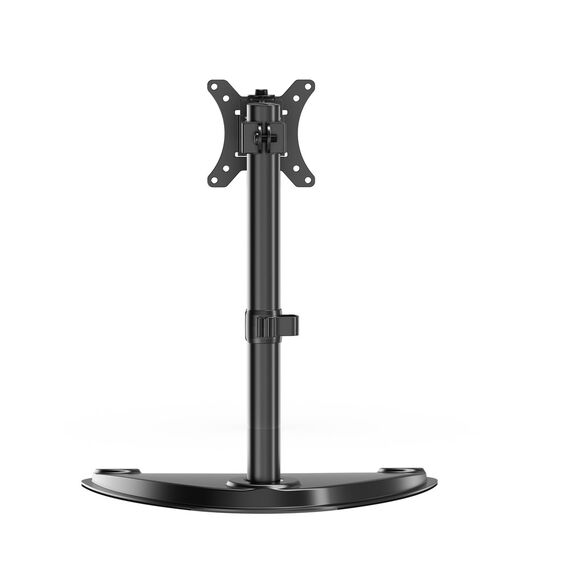 Gembird MS-D1ST-04 Monitor desk stand (rotate, tilt, swivel), 13”-32”, black | Techbox