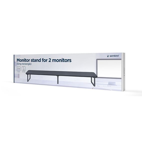 Gembird MS-TABLE2-01 monitor mount / stand Desk Black | Techbox