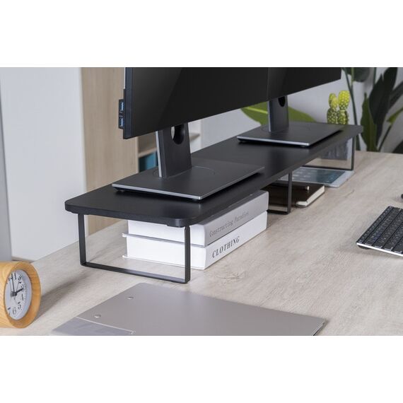 Gembird MS-TABLE2-01 monitor mount / stand Desk Black | Techbox