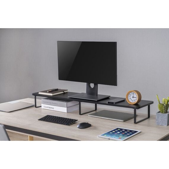 Gembird MS-TABLE2-01 monitor mount / stand Desk Black | Techbox