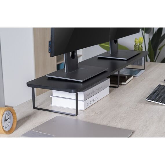 Gembird MS-TABLE2-01 monitor mount / stand Desk Black | Techbox