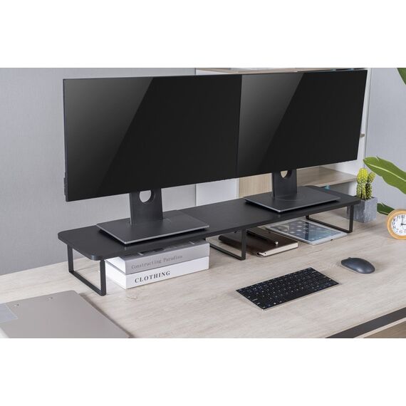 Gembird MS-TABLE2-01 monitor mount / stand Desk Black | Techbox
