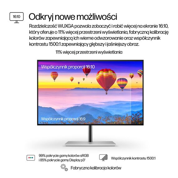 HP Series 7 Pro 24 inch WUXGA USB-C Monitor - 724pu | Techbox