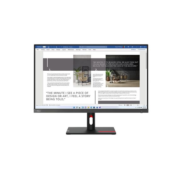 Lenovo ThinkVision S27i-30 LED display 68.6 cm (27") 1920 x 1080 pixels Full HD Grey | Techbox