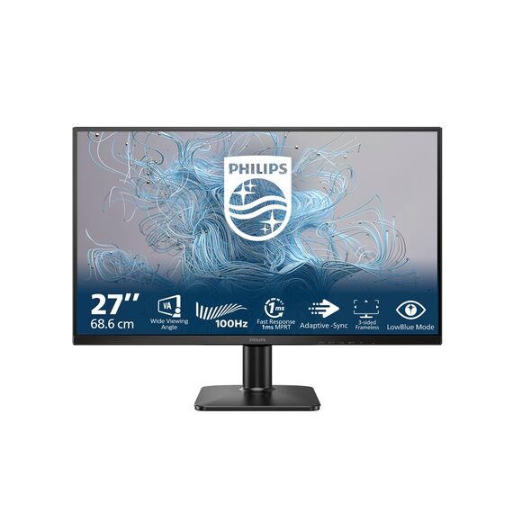 Philips 1000 series 27E2N1100L/00 computer monitor 68.6 cm (27") 1920 x 1080 pixels Full HD LCD Black - Monitors - Monitors & Mounts - Techbox
