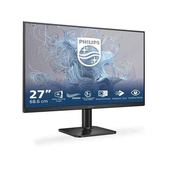 Philips 1000 series 27E2N1100L/00 computer monitor 68.6 cm (27") 1920 x 1080 pixels Full HD LCD Black - Monitors - Monitors & Mounts - Techbox