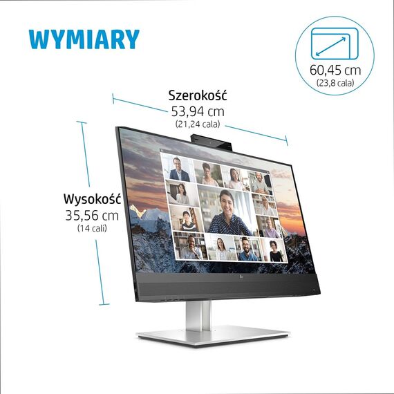 HP E24m G4 FHD USB-C Conferencing Monitor - Monitors - Monitors & Mounts - Techbox