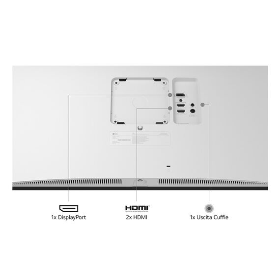 LG 27US550-W computer monitor 68.6 cm (27") 3840 x 2160 pixels 4K Ultra HD LCD White - Monitors - Monitors & Mounts - Techbox