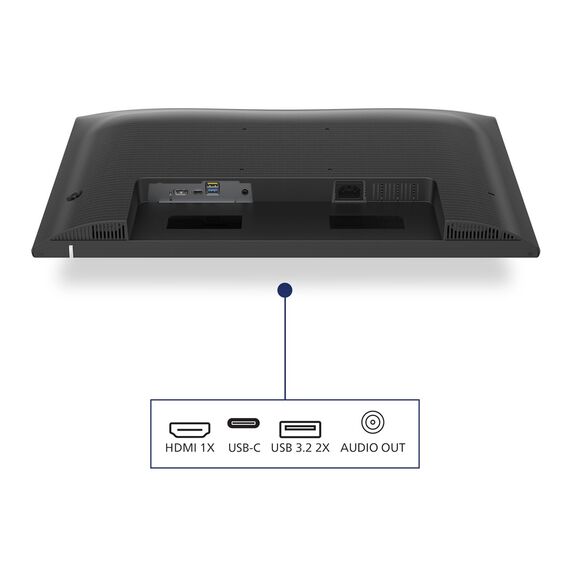 Philips 1000 series 24E1N1300AE/00 computer monitor 60.5 cm (23.8") 1920 x 1080 pixels Full HD LCD Black | Techbox