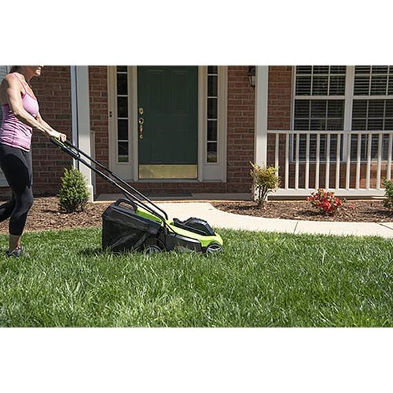 33 cm cordless mower Greenworks GD24LM33K4 - 2516107UB - charger + 4Ah battery kit | Techbox