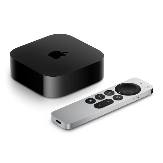 Apple TV 4K Black, Silver 4K Ultra HD 128 GB Wi-Fi Ethernet LAN - Media Players - Image & Sound - Techbox