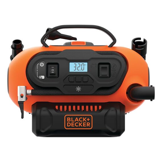 Black & Decker BDCINF18N-QS air compressor 160 l/min AC/Cigar lighter | Techbox