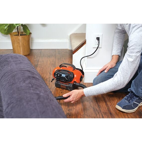 Black & Decker BDCINF18N-QS air compressor 160 l/min AC/Cigar lighter | Techbox