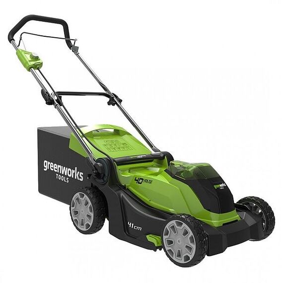 Cordless mower 40V 4Ah 41 cm Greenworks G40LM41K4 - 2504707UB - Electric Tools - Tools - Techbox