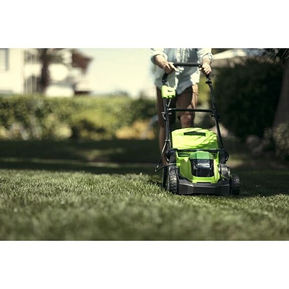 Cordless mower 40V 4Ah 41 cm Greenworks G40LM41K4 - 2504707UB - Electric Tools - Tools - Techbox