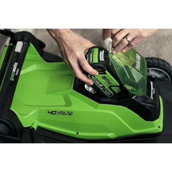 Cordless mower 40V 4Ah 41 cm Greenworks G40LM41K4 - 2504707UB - Electric Tools - Tools - Techbox