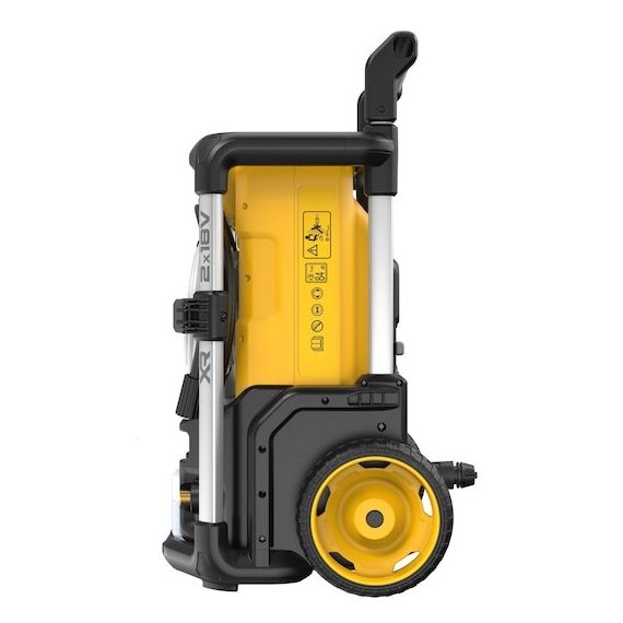 DeWALT DCMPW1600N-XJ pressure washer Compact Battery Yellow | Techbox