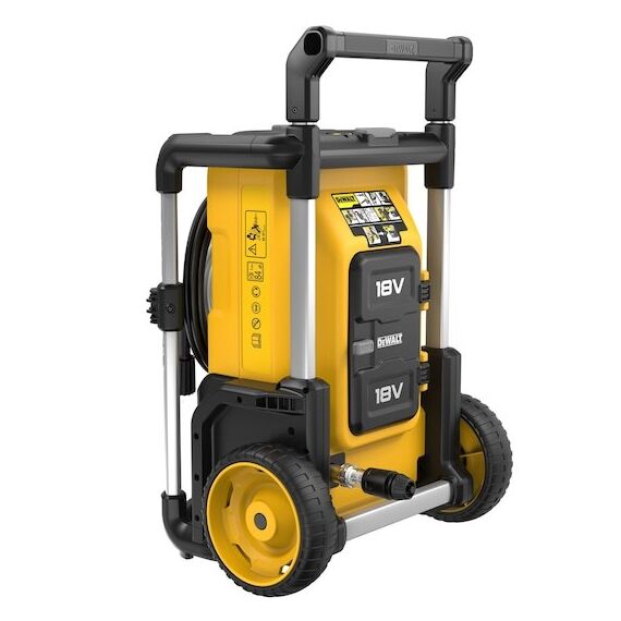 DeWALT DCMPW1600N-XJ pressure washer Compact Battery Yellow | Techbox