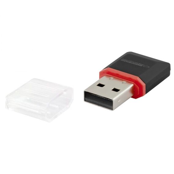 Esperanza EA134K card reader Black,Silver,Transparent USB 2.0 | Techbox