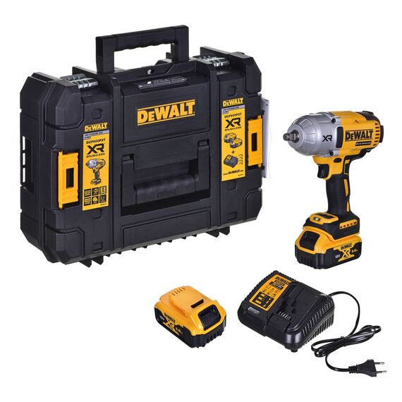 Klucz udarowy 1/2" 18V 2x5,0Ah DCF900P2T-QW DEWALT - Electric Tools - Tools - Techbox