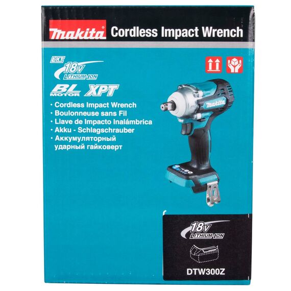 Makita DTW300Z power screwdriver/impact driver 3200 RPM Black, Blue | Techbox