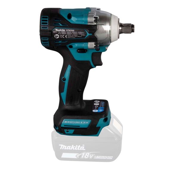 Makita DTW300Z power screwdriver/impact driver 3200 RPM Black, Blue | Techbox