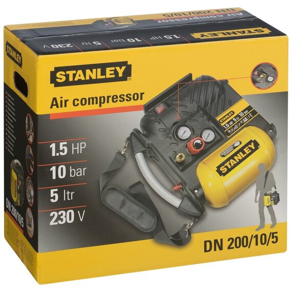 OIL-FREE COMPRESSOR STANLEY AIR-BOSS | Techbox