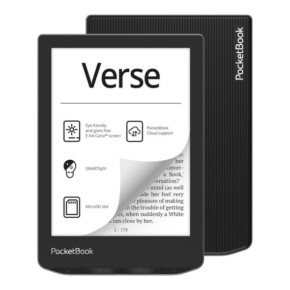 PocketBook Verse (629) reader grey - E-Readers - Tablet PC & Accessories - Techbox