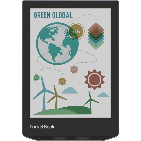 PocketBook Verse Pro Color e-book reader 6" E Ink Kaleido 3 16 GB Wi-Fi Stormy Sea (PB634K3-1-WW) - E-Readers - Tablet PC & Accessories - Techbox