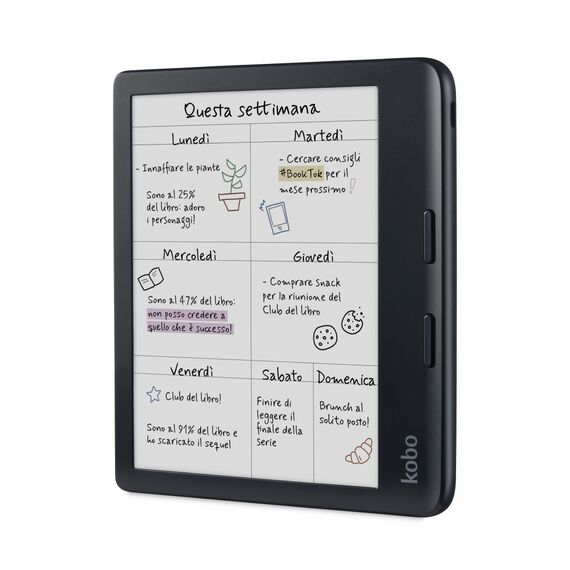 Rakuten Kobo Libra Colour e-book reader Touchscreen 32 GB Wi-Fi Black | Techbox