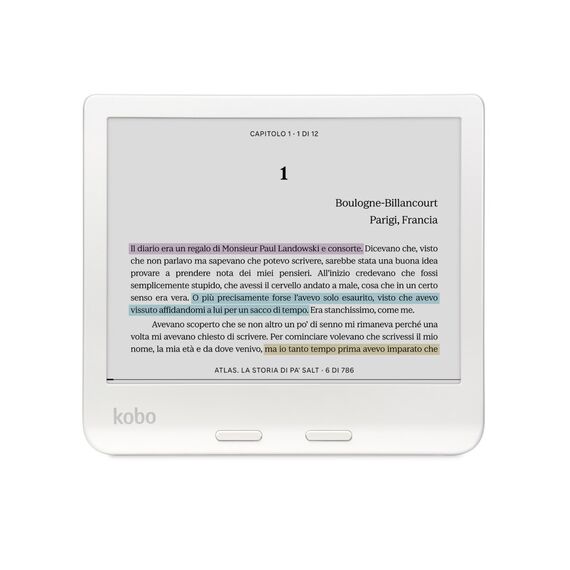 Rakuten Kobo Libra Colour e-book reader Touchscreen 32 GB Wi-Fi White | Techbox