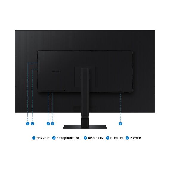 Samsung S70D computer monitor 94 cm (37") 3840 x 2160 pixels 4K Ultra HD LCD Black - Monitors - Monitors & Mounts - Techbox
