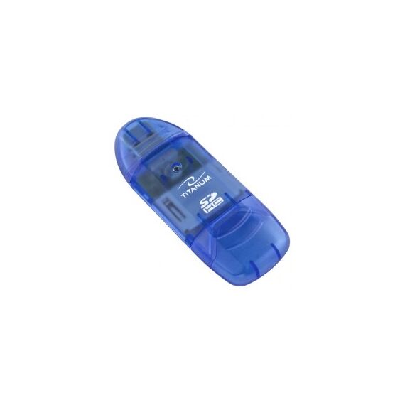 TITANUM TA101B card reader Blue USB 2.0 - USB Hubs & Card Readers - Peripherals - Techbox