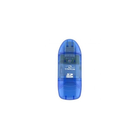 TITANUM TA101B card reader Blue USB 2.0 - USB Hubs & Card Readers - Peripherals - Techbox