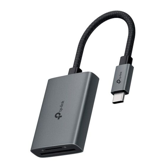 TP-Link UA430C card reader USB 3.2 Gen 1 (3.1 Gen 1) Type-C Grey - USB Hubs & Card Readers - Peripherals - Techbox