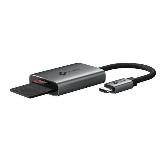 TP-Link UA430C card reader USB 3.2 Gen 1 (3.1 Gen 1) Type-C Grey - USB Hubs & Card Readers - Peripherals - Techbox